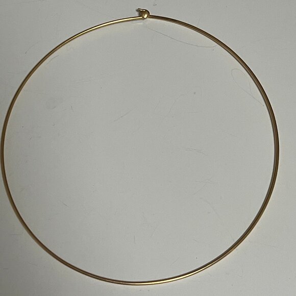 Vintage gold collar style Necklace  - 15.1" - 1/20 - 12k Gold filled - Picture 1 of 2